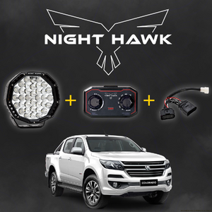 Bushranger Night Hawk 9" VBP Series LED Driving Light Kit to suit Holden Colorado 2012 - 2020