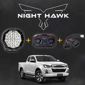 Bushranger Night Hawk 9" VBP Series LED Driving Light Kit to suit Isuzu D-Max 2020 - Onwards (with Factory LED's)