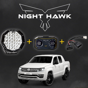 Bushranger Night Hawk 9" VCT Series LED Driving Light Kit to suit Volkswagen Amarok 2011 - 2023