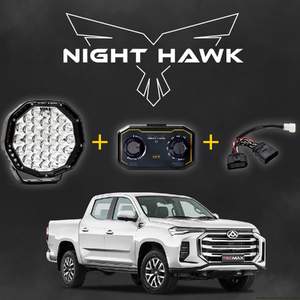 Bushranger Night Hawk 9" VCT Series LED Driving Light Kit to suit LDV T60 2017 - Onwards (with Factory LED's)