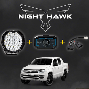 Bushranger Night Hawk 9" VLI Series LED Driving Light Kit to suit Volkswagen Amarok 2011 - 2023