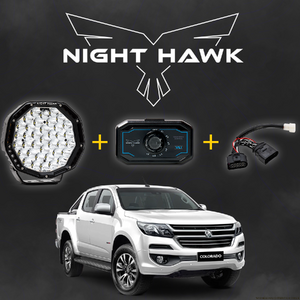 Bushranger Night Hawk 9" VLI Series LED Driving Light Kit to suit Holden Colorado 2012 - 2020