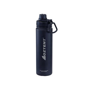 Oztent Alpine Stainless Vacuum Insulated Bottle - 710ml - Black