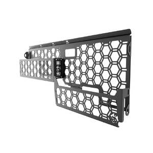 Pirate Camp Co. Molle Panel + Storage Pockets for Plastic Tub Liners to suit Ford Ranger &amp; Volkswagen Amarok with Factory Roller Shutter 2022 - Onward