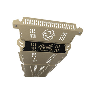 Pirate Camp Co. Touring Underbody Protection to suit Ford Ranger &amp; Everest 2022 - Onwards | Front, Transmission &amp; Gear Box (Black)