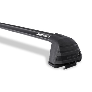 Rhino-Rack RV0226B Vortex ROC25 Flush Black 1 Bar Roof Rack (Front) for MAZDA BT50 Freestyle Cab 2DR Ute (12/2006-10/2011)