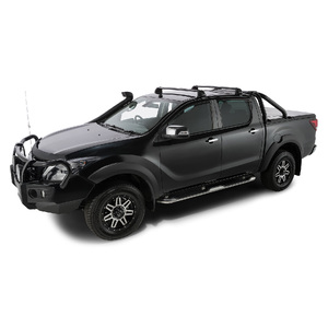 Rhino-Rack RV0321B Vortex ROC25 Flush Black 2 Bar Roof Rack for MAZDA BT50 Gen2 Dual Cab 4DR Ute (01/2011-12/2020)