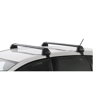 Rhino-Rack RV0322B Vortex ROC25 Flush Black 2 Bar Roof Rack for FORD Focus Gen3 LW-LZ 4DR Sedan (08/2011-11/2018)