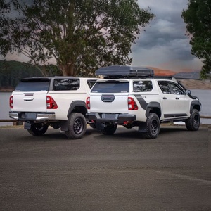 Maxliner Gen 1 Venture Canopy with Dual Lifting Windows to suit Toyota Hilux N80 2015 - Onwards (Crystal Pearl / Black)