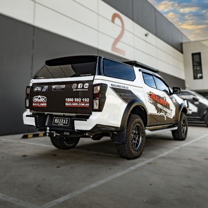 Maxliner Gen 2 Venture Canopy with Lift / Lift Windows to suit Isuzu D-Max 06/20 - Onwards (Volcanic Amber / Black)