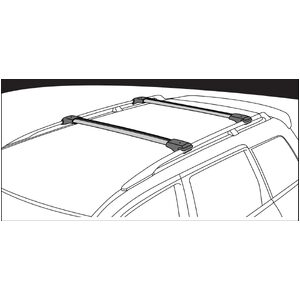 Yakima Aero Rail Bar S43 and S44 (Silver)