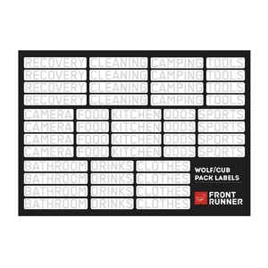 Wolf/Cub Pack Campsite Organizing Labels by Front Runner - SBOX026