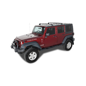 Rhino-Rack SG59 Vortex SG Black 2 Bar Roof Rack for JEEP Wrangler JK Hard Top 4DR 4WD (02/2011-03/2019)
