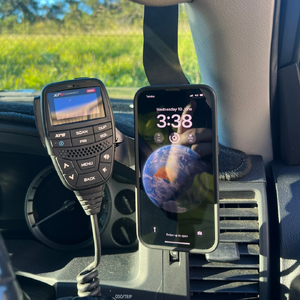 Scrub King Phone & UHF Mount to suit Toyota LandCruiser 300 Series