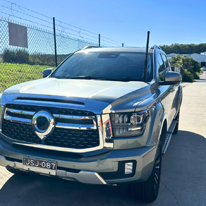 Scrub King Bonnet Hinge UHF Antenna Bracket to suit GWM Cannon Alpha 2024 - 2025 (Matte Black)