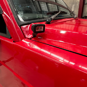 Scrub King Bonnet Hinge Ditch Light Bracket to suit Nissan Patrol GQ 1988 - 1997