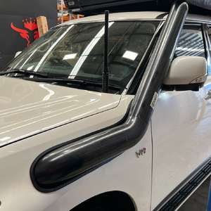 Scrub King Bonnet Hinge UHF Antenna Bracket to suit Nissan Patrol Y62 2017 - 2025 (Stainless Steel)