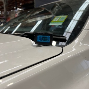 Scrub King Bonnet Hinge Ditch Light Bracket to suit Ford Ranger / Everest 2022 - 2025 (Stainless Steel)