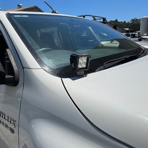 Scrub King Bonnet Hinge Ditch Light Bracket to suit Toyota Hilux 2015 - 2024