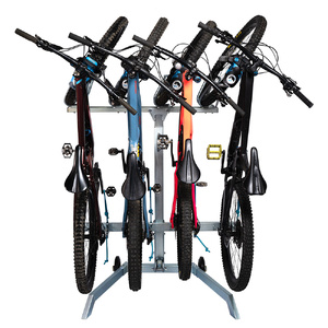 Single Trail SL100 Vertical 4 Bike Carrier (Powercoated Finish)