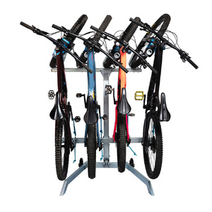 Single Trail SL150 Vertical 4 Bike Carrier (Powercoated Finish)