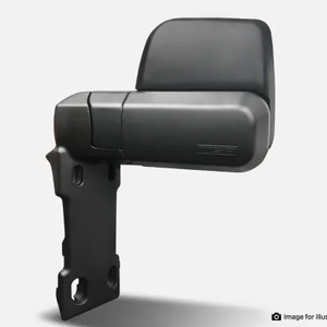 MSA 4x4 Towing Mirrors to suit Ford Ranger 2012 - 2022 in Black, Electric, Heated (No Indicators)