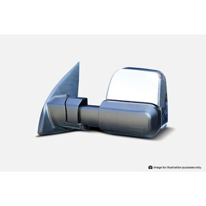 MSA 4x4 Towing Mirrors to suit Toyota Fortuner 2020 - Onwards (Chrome, Electric, Indicators, Heated)