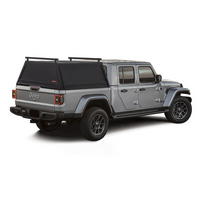 Tuff Tonneaus Tuff Canopy for Jeep Gladiator Dual Cab 2020 - Onwards (with Trail Rail)