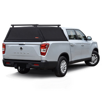 Tuff Tonneaus Tuff Canopy for Ssangyong Musso LWB Dual Cab 2018 - Onwards