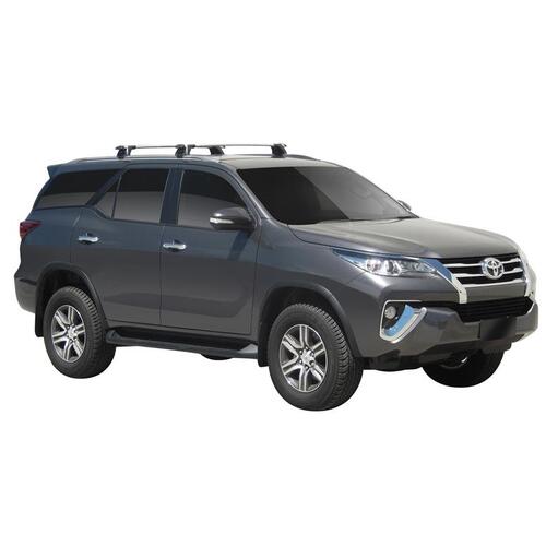 Prorack 2 Bar Roof Rack Kit for Toyota Fortuner GXL/Crusade 5dr SUV
