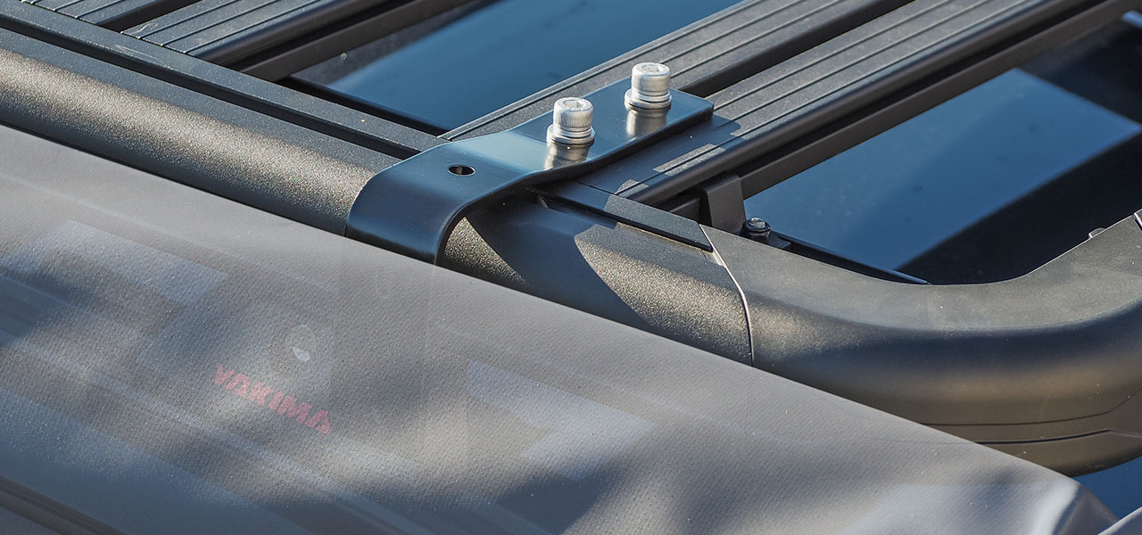 How to mount a Kings awning to a Rhino-Rack, Yakima, Rola or Prorack roof rack system.  image